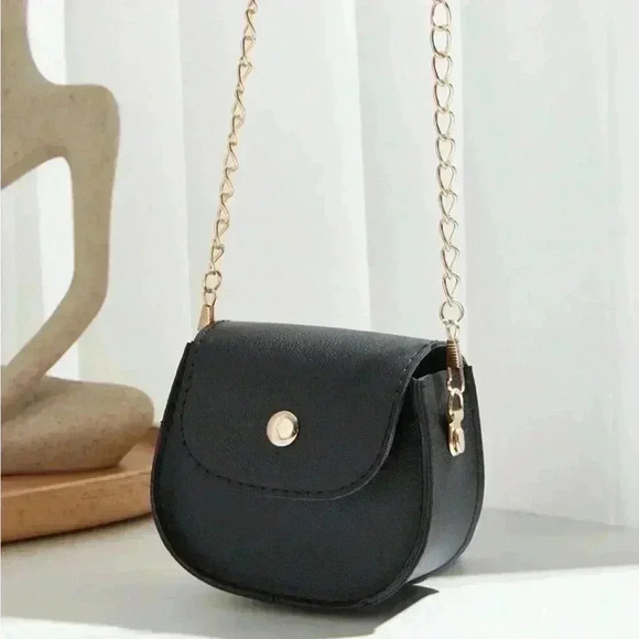 Handbags - ⚠️Clearance Mini Solid Black Crossbody Bag